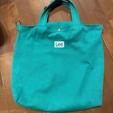Lee 그린 토트백