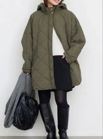 [ SLOBE IENA ] 발수 패디드 후디 판초