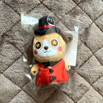 사카타 개 봉제 인형 키링