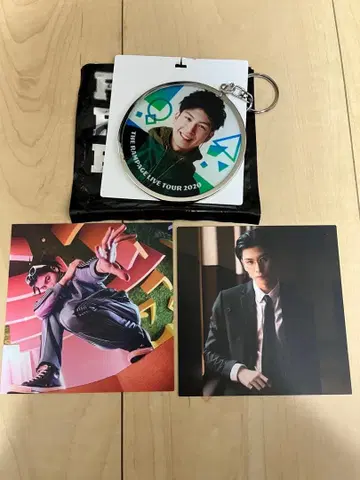 THE RAMPAGE 포토 카드 하세가와 마코토 키링 3종 세트 아메코