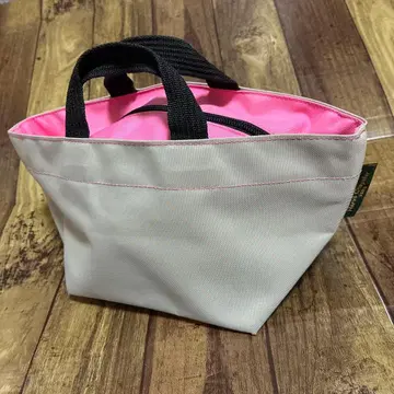 에르베샤 펠리에 나일론 보트형 토트 S 백 핑크 x 그레이지