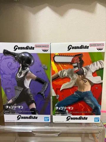 체인소 맨 보무 레제 Grandista 피규어 2체 세트 BOMB
