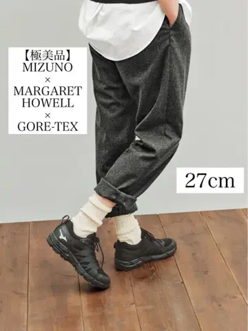 [ 컨디션 최상, 한정판 콜라보 ] 미즈노 마가렛호웰 신발 고어텍스 27
