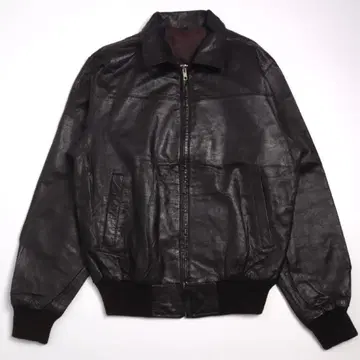 빈티지 80s 90s G1 A2 가죽 플라이트 자켓 짧은 기장