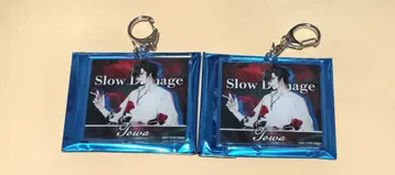 슬로우 데미지 토와 콜라보 아크릴 키링 2점 새상품