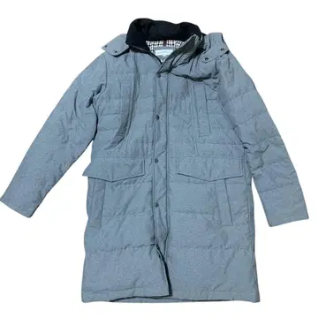 타카시마야 Takashimaya 남성용 L 다운 코트 그레이