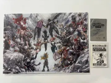 나의 히어로 아카데미아 원화전 클리어 파일 방문자 혜택 2개 세트