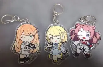 학원 아이돌 마스터 콜라보 카페 한정판 아크릴 키링 3종 세트