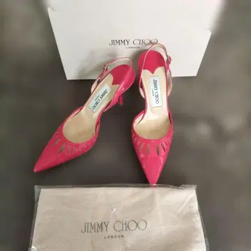 JIMMY CHOO 핑크 하이힐/펌프스 36