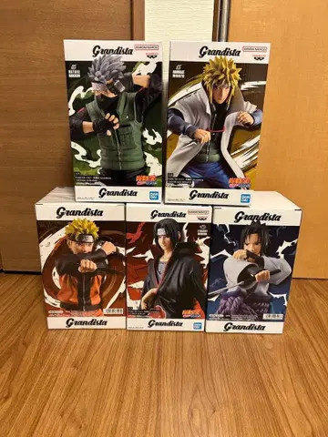 나루토 NARUTO grandista 피규어 세트