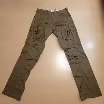 EDWIN 에드윈 카고 팬츠 카키색