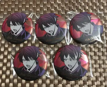 토겐안키 이치노세 시키 메탈릭 캔뱃지 5개