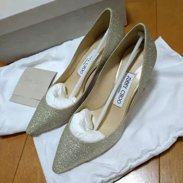 JIMMY CHOO Platinum Ice 더스티 글리터 펌프스