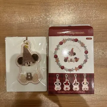 릴린린 키체인 브라운 베이지 디즈니