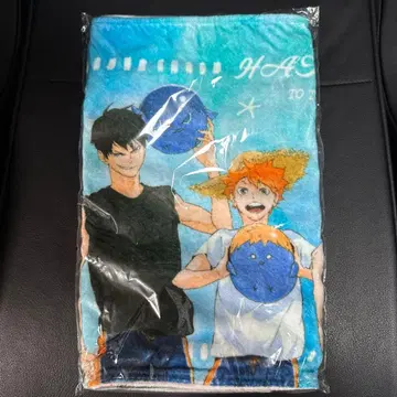 하이큐 문구 카페 콜라보 페이스타월