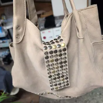 트웰브 for 빔즈 스터드 숄더백 그레이