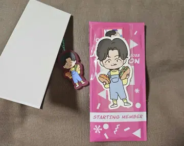 FANTASTICS 사와모토 나츠키 키링 스티커 세트