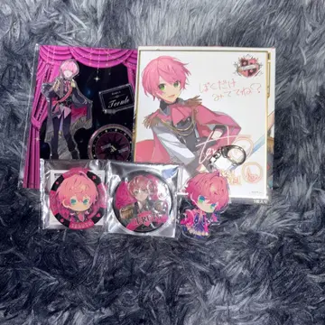 테루토 군 아크릴 스탠드 색지 캔뱃지 아크릴 키링