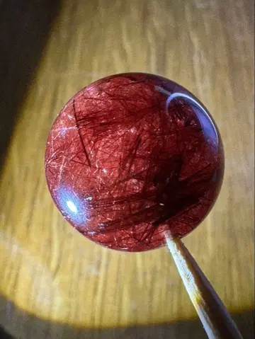 레드 루틸 17mm 초반 낱개 판매