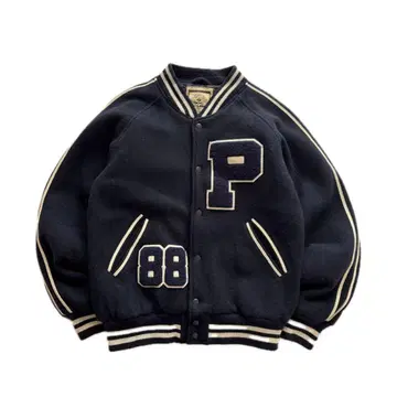 DOG HOUSE 울 바시티 자켓 도그하우스