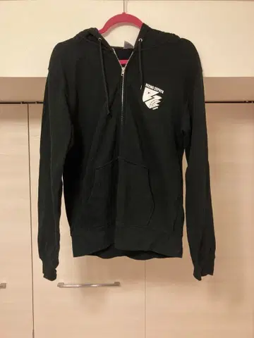 라이징 제파 후쿠오카 집업 후드티 블랙 L 사이즈