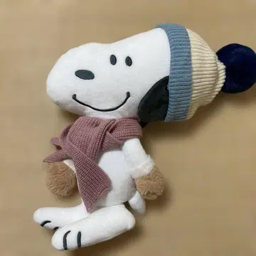 스누피 봉제 인형 니트 모자 포함 유니버셜