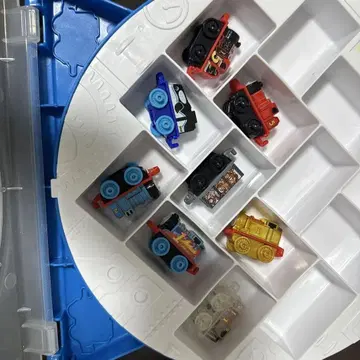 토마스 미니 철도 차량 8량 세트 케이스 포함