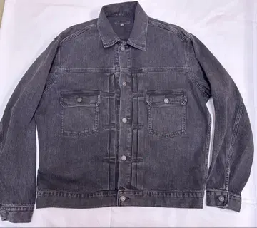 다크 그레이 데님 자켓 UNIQLO