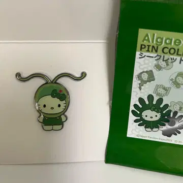 오사카 간사이 만박 일본관 조류 키티 시크릿 핀 배지 코나미도림시