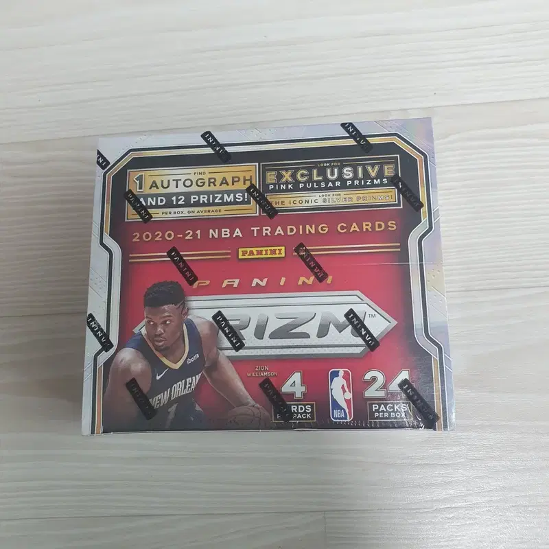 2020-21 파니니 프리즘 NBA 리테일 박스 미개봉 24팩 앤트맨