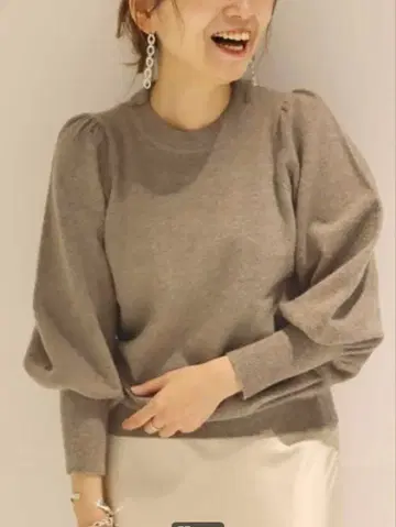 JOURNAL STANDARD 스트레치 에어리 퍼프 풀오버