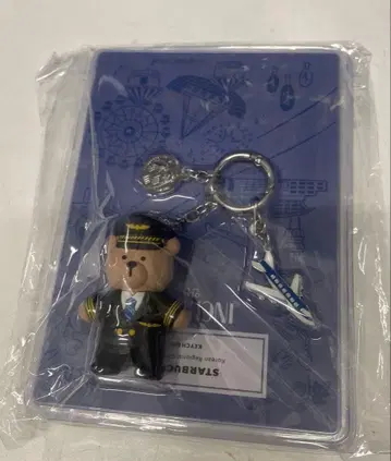 인천 파이롯트 디자인 키링 한국 한정판 스벅