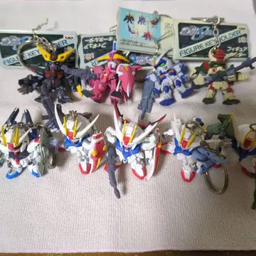 건담 시드 피규어 키링 9체 세트 (SEED