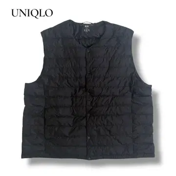 UNIQLO 블랙 다운 베스트