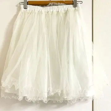 LODISPOTTO 스커트 튤 화이트 로디스포토