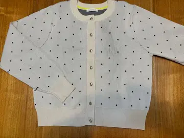 [ 새상품급 미착용 ] Te chichi 도트 무늬 니트 가디건 프리