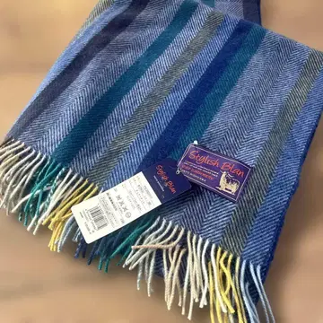 도쿄니시카와 Stylish Blan 캐시미어 대형 스톨 담요