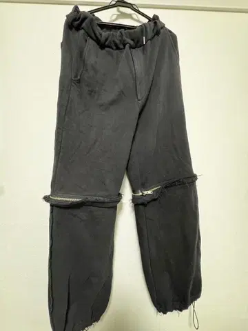 GRANCY 블랙 와이드 팬츠 S