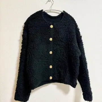 ELFRANK 엘프랭크 루프 니트 가디건