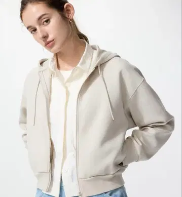 드라이 맨투맨 풀 집업 후드티 미사용 새상품 M 사이즈