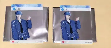 DRAMAtical Murder 아오바 콜라보 아크릴 카드 2점 새상품