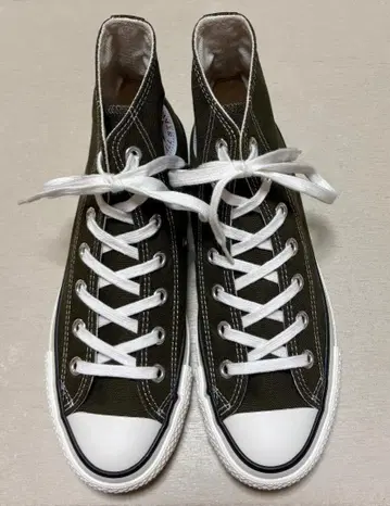 컨버스 일본제 올스타 J 카키 HI 24cm 새상품