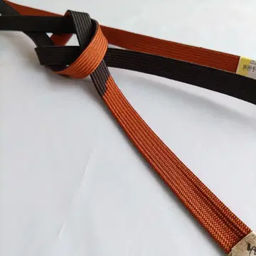 새상품 순수 실크 손으로 꼰 허리띠