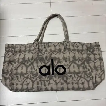 alo 카모 패턴 빅 토트백