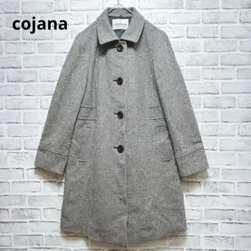 [ cojana ] 도쿄 스타일 체스터 코트 울 혼방 일본제 따뜻한