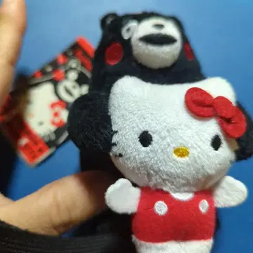 레어 헬로키티 쿠마몬 스트랩 약 10cm
