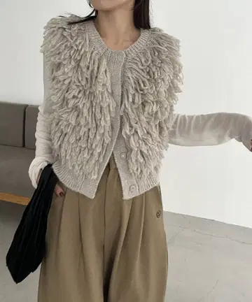 프린지 베스트 CAPRICIEUX LE'MAGE