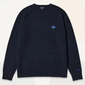 유니클로 카우스 라무 크루넥 스웨터