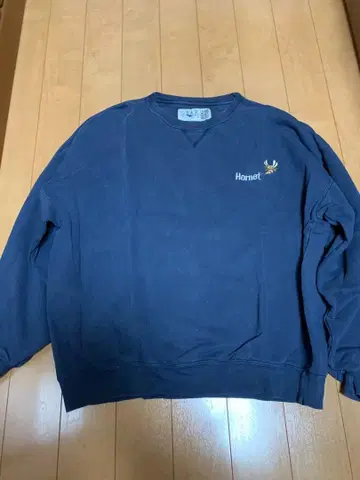 Hornet 자수 네이비 트레이닝복