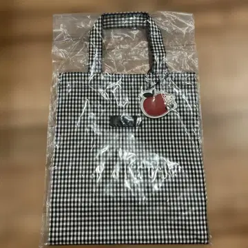 familiar 체크 무늬 토트백